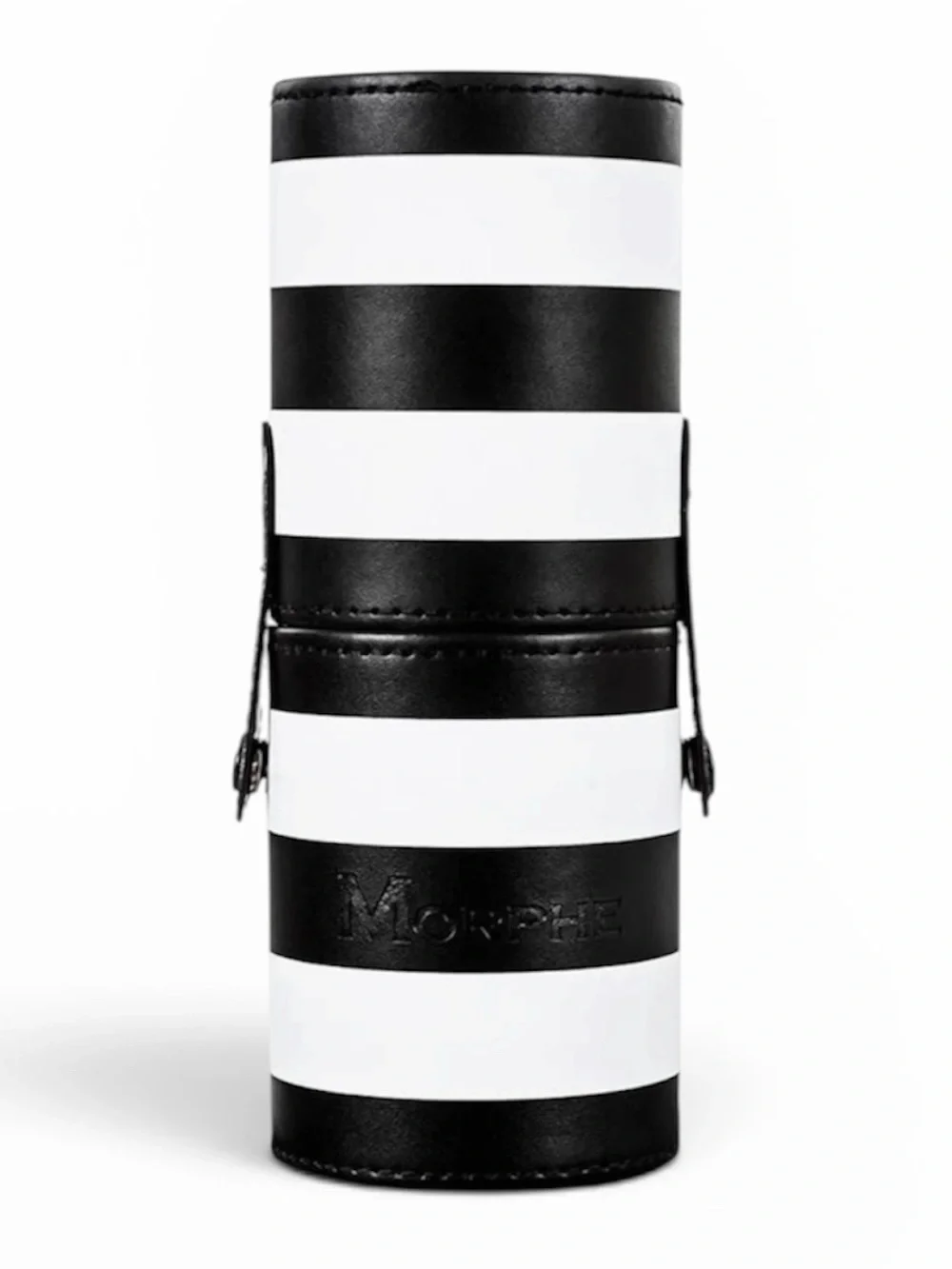 MORPHE 706 12 Piece Black and White Striped Travel Case Brush Set NEW